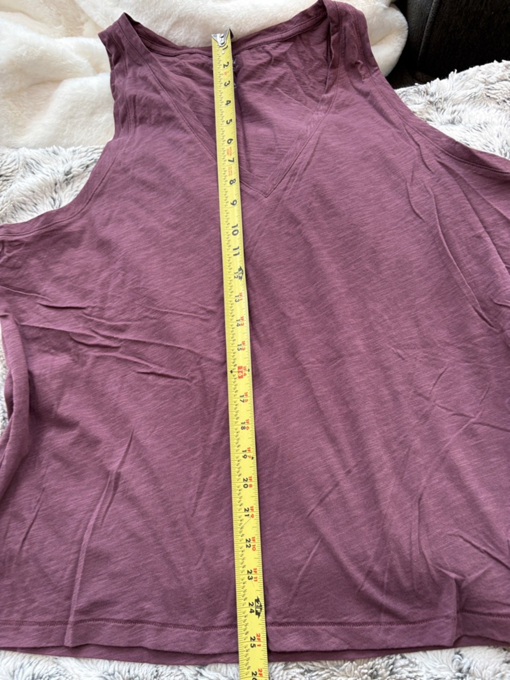021 Madewell Mauve V-Neck Sleeveless Tank Top - Picture 5 of 5